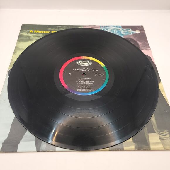 Fate A Matter of Attitude Vinyl Record 1986 - Picture 3 of 6